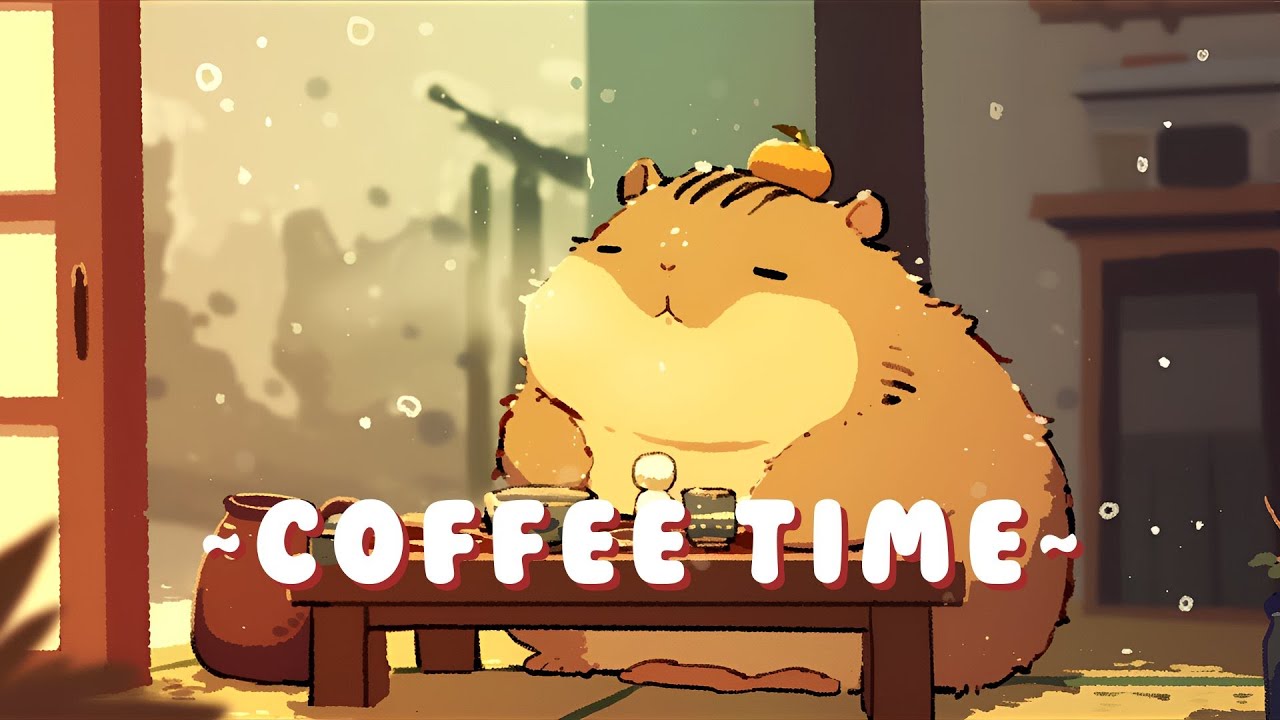 Lofi Capybara Radio - Calming Beats & Melodies ~ Chill Session ~ 🎵 💫