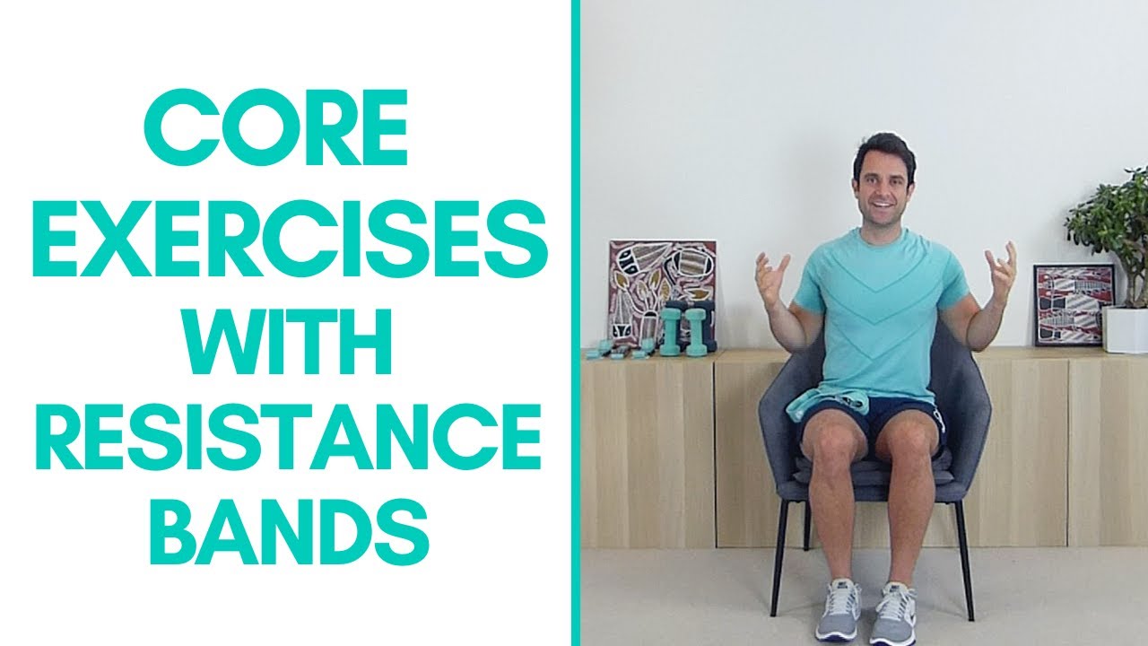Beginner Core Exercises With Resistance Band For Seniors | More Life Health