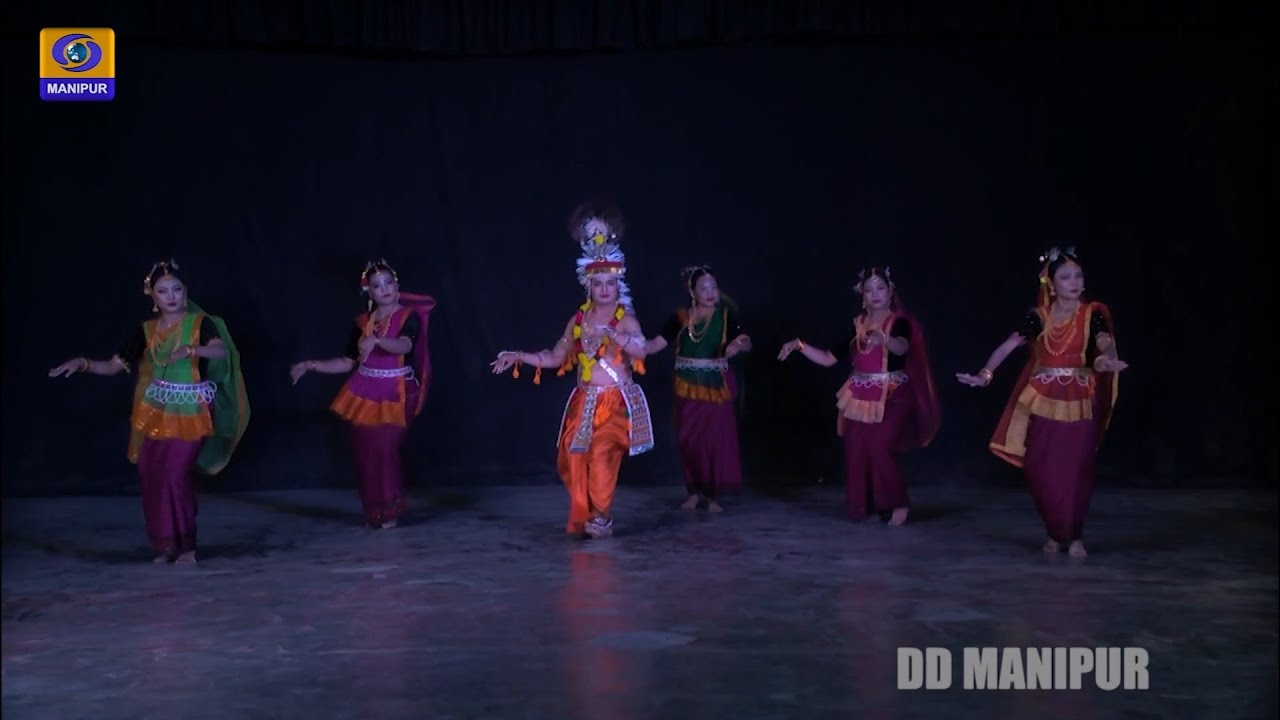 Manipuri Classical Dance (Hari Riha) | Khurai Kala Bidya Bhavan