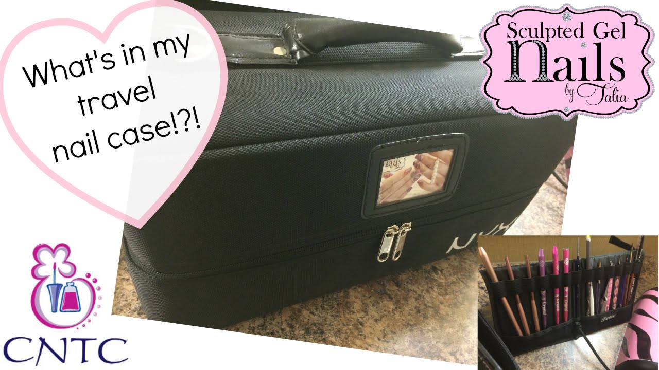 What's Inside my Travel Nail Case?!