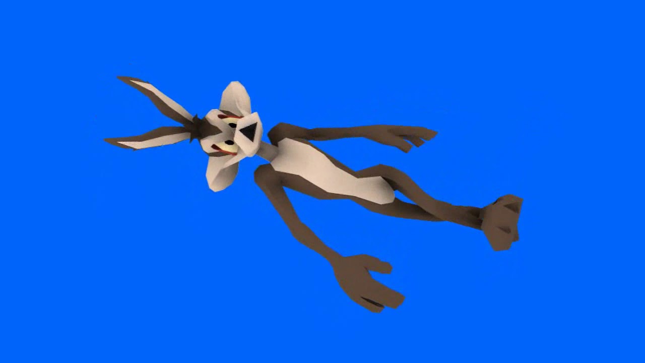 animation mega pack of Wile E Coyote chroma