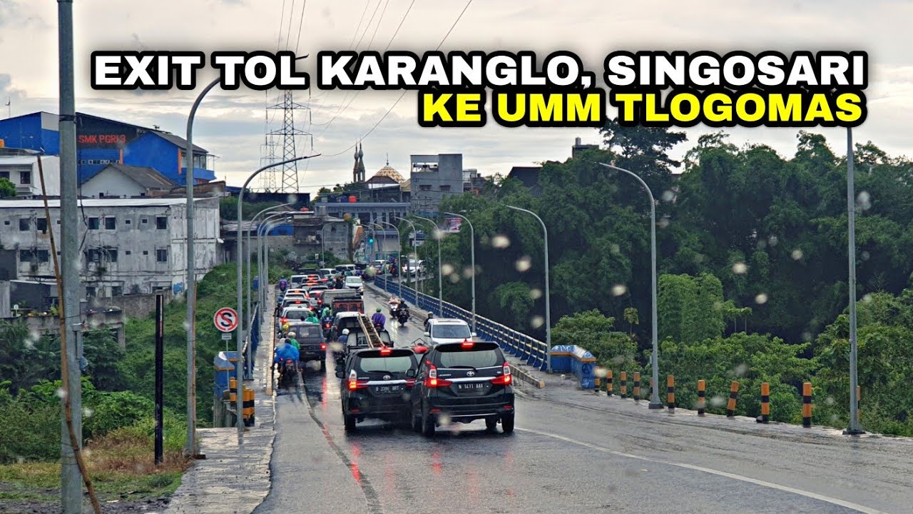 Exit Tol Singosari - Rayz UMM Hotel Malang via Tasikmadu - Tunggulwulung