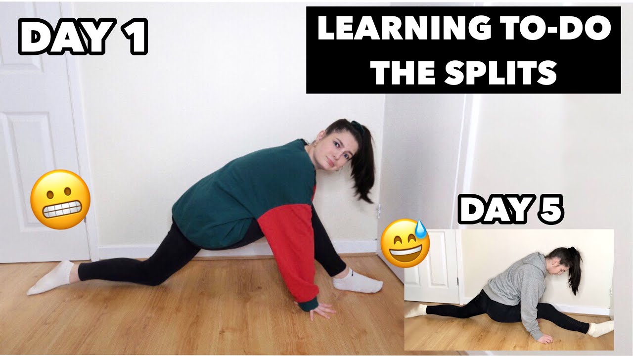 Trying To Learn The Splits In ONE week *shocking results*