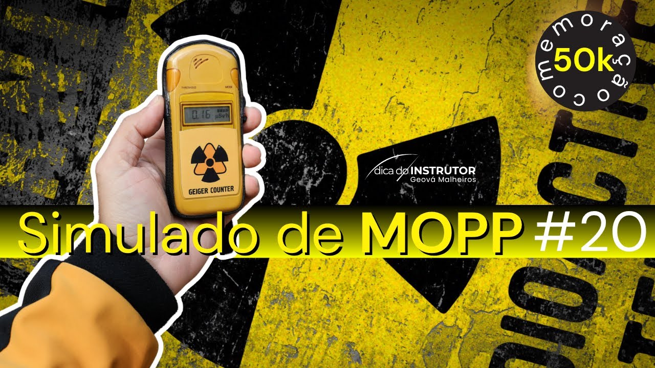 SIMULADO de MOPP, PROVA DO DETRAN #20