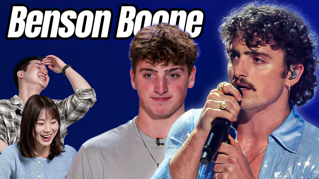 Корейский парень и девушка впервые реагируют на клип ‘Benson Boone’ | Y