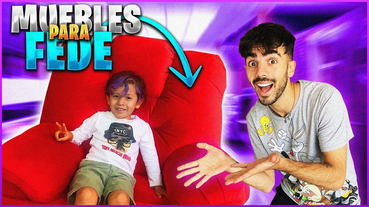 AMUEBLANDO LA CASA DE FEDE!
