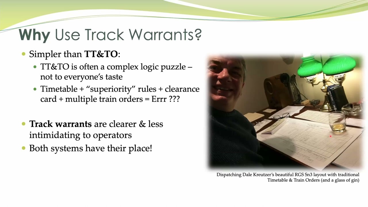 Track Warrants by Robin Peel