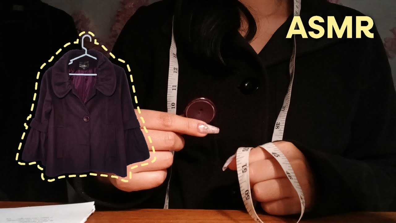ASMR Tomando medidas para su abrigo🧵💖 en Español  ROLEPLAY MODISTA