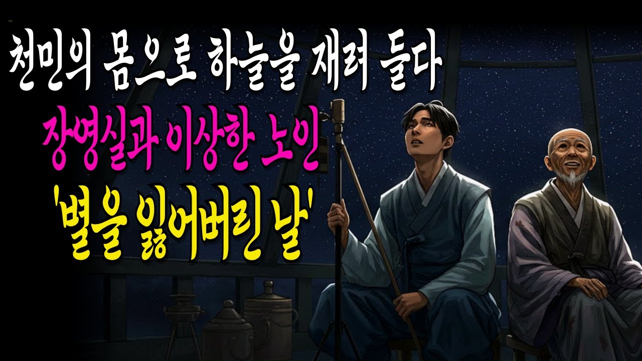 장영실과 이상한 노인, 그리고 별을 잃어버린 마지막 밤 #옛날이야기 #민담 #설화 #전래동화 #야담 #전설