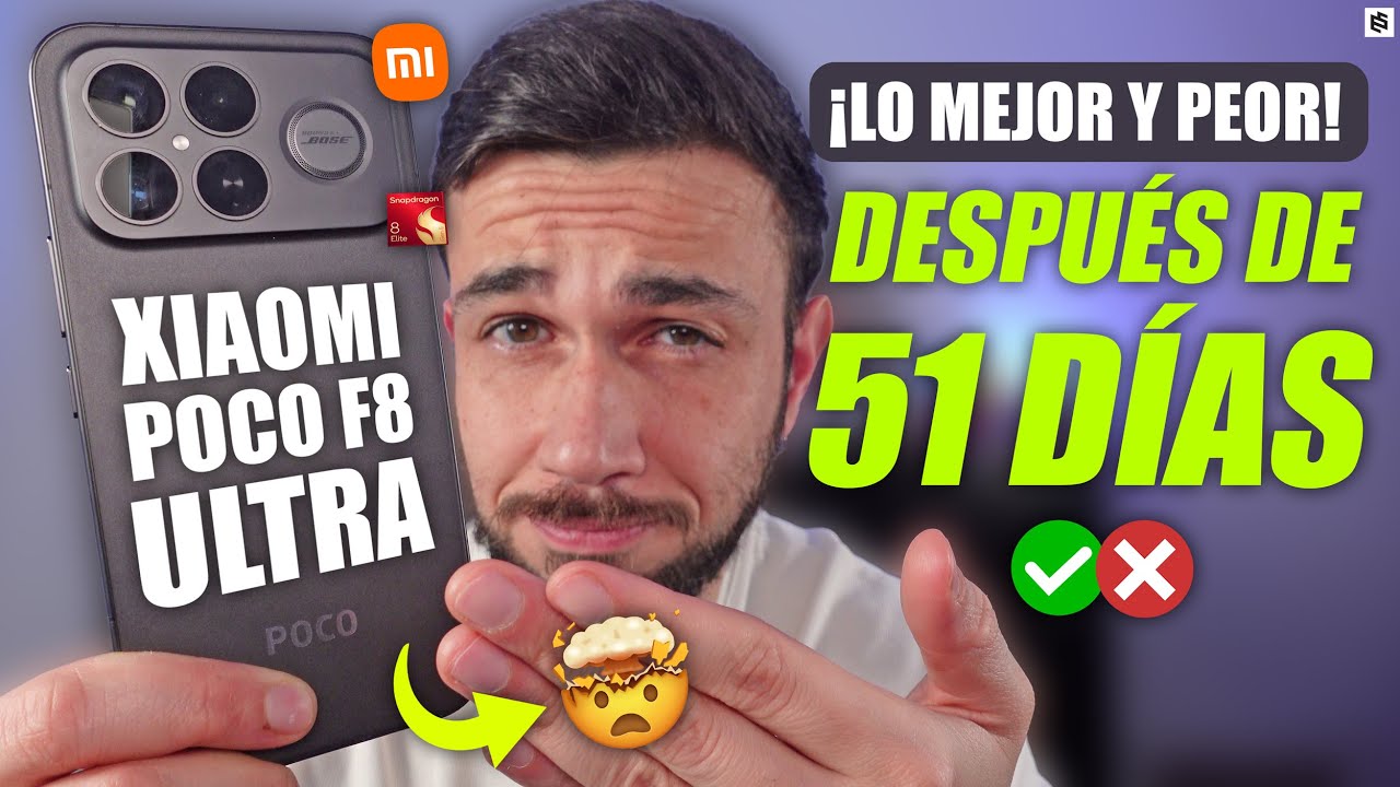 Xiaomi POCO F8 ULTRA!🔥REVIEW tras 51 días y es (CASI) PERFECTO
