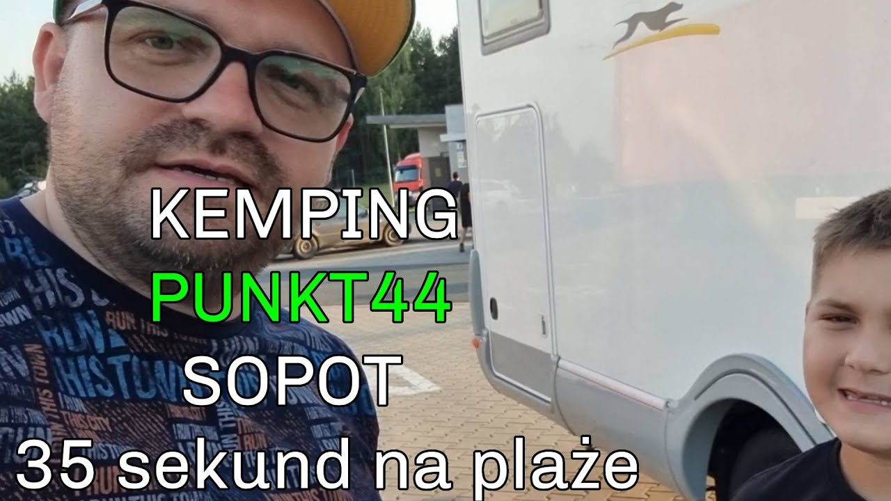 Kemping PARK 45 i 35 sekund na plaże!!! (#Vlog65)
