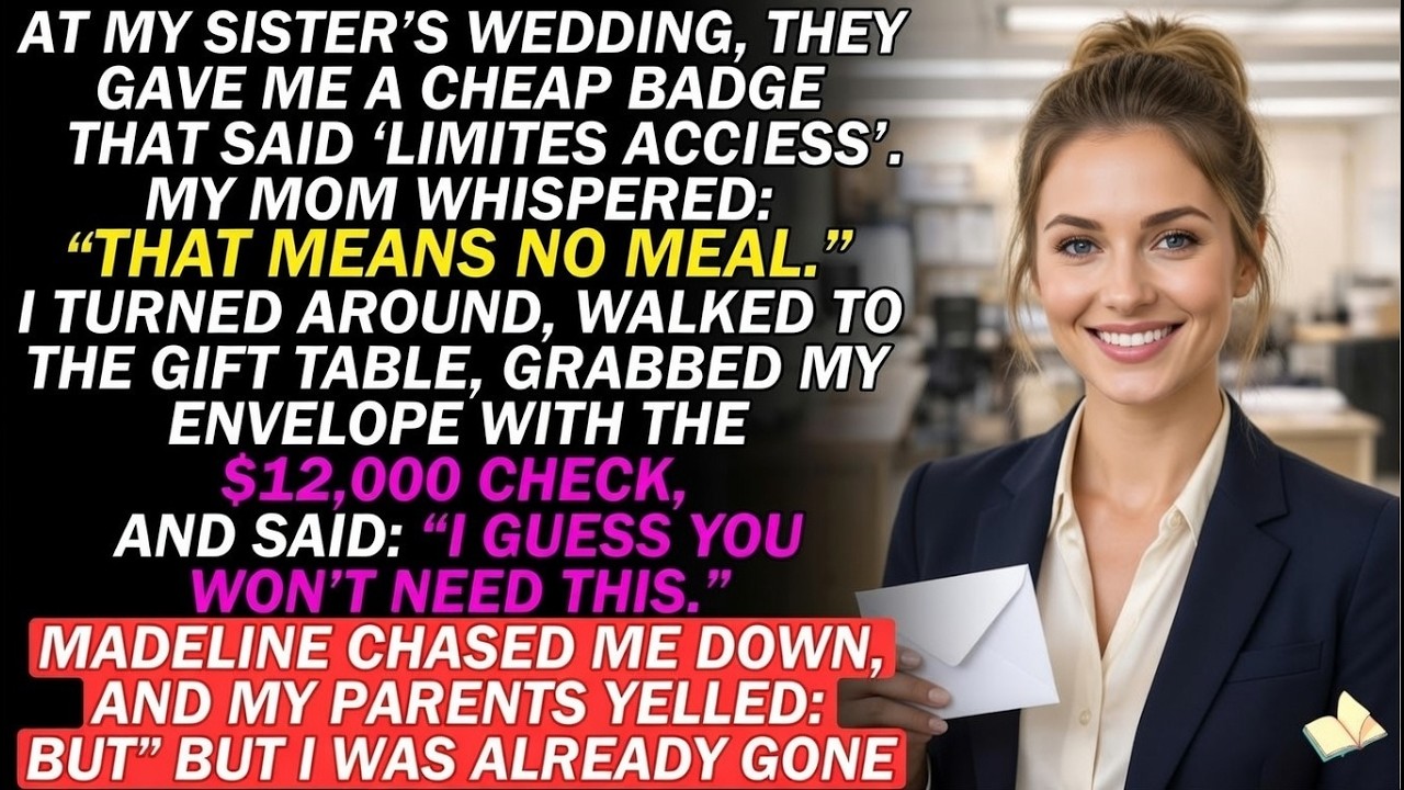 They Made Me 'Limited Access Guest' At Sister's Wedding—Until I Retrieved The $12,000 Envelope