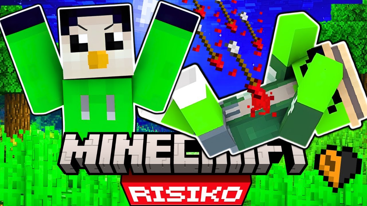 MEIN 1. KILL.. MIT 10.000IQ OP-FALLE?! (Minecraft Risiko)