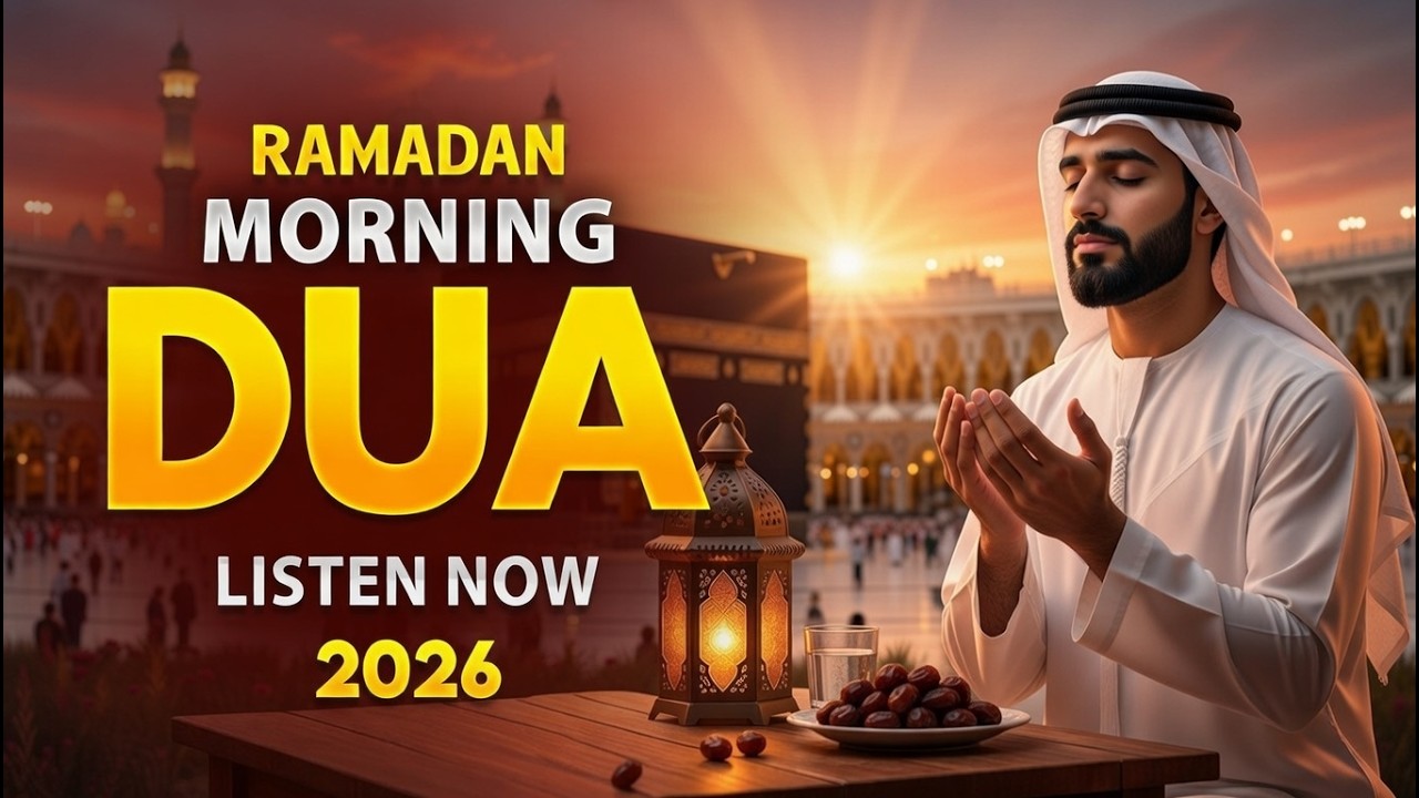 Ramadan Morning Dua 2026 | Heart-Touching Islamic Supplication | Start Your Day With Noor & Barakah