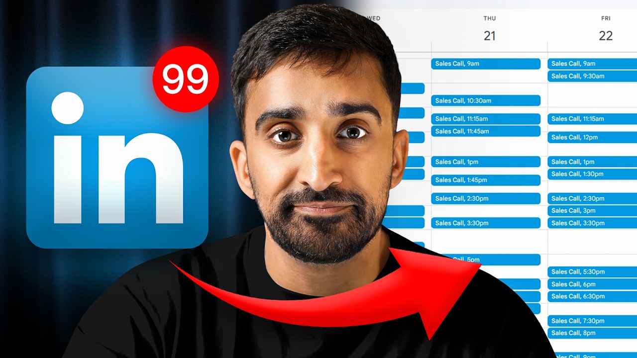 Эта система LinkedIn обеспечила мне 80 квалифицированных звонков по продажам в прошлом месяце