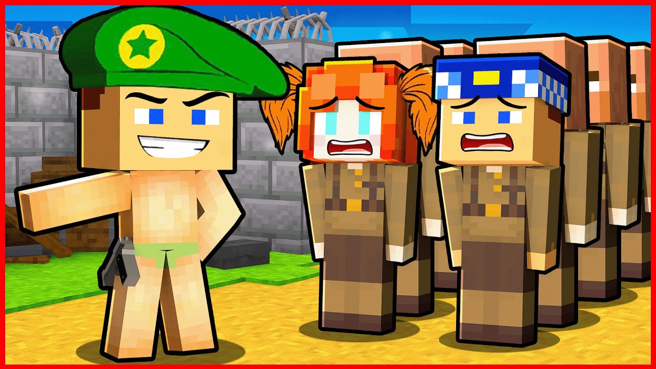 BEBEK ASKER ORDU TOPLAYIP ŞEHRE SALDIRIYOR! 😱 - Minecraft