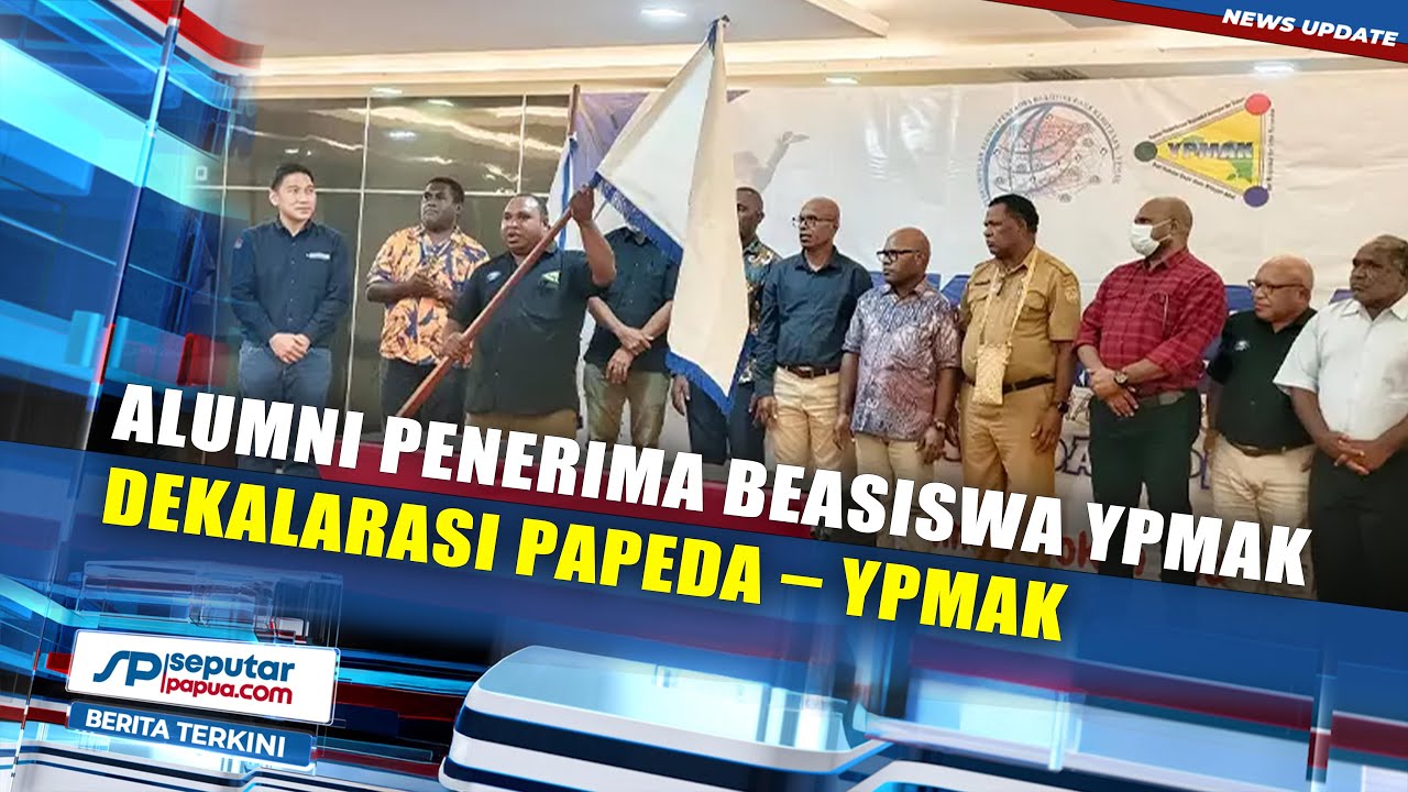 Alumni Penerima Beasiswa YPMAK Dekalarasi Papeda &ndash; Ypmak
