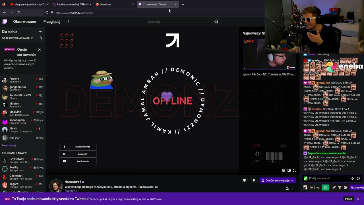 gucio rozmawia z demonzem