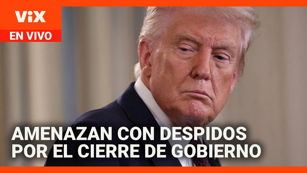 Se esperan despidos de empleados federales por cierre de gobierno | Noticias Univision 24/7