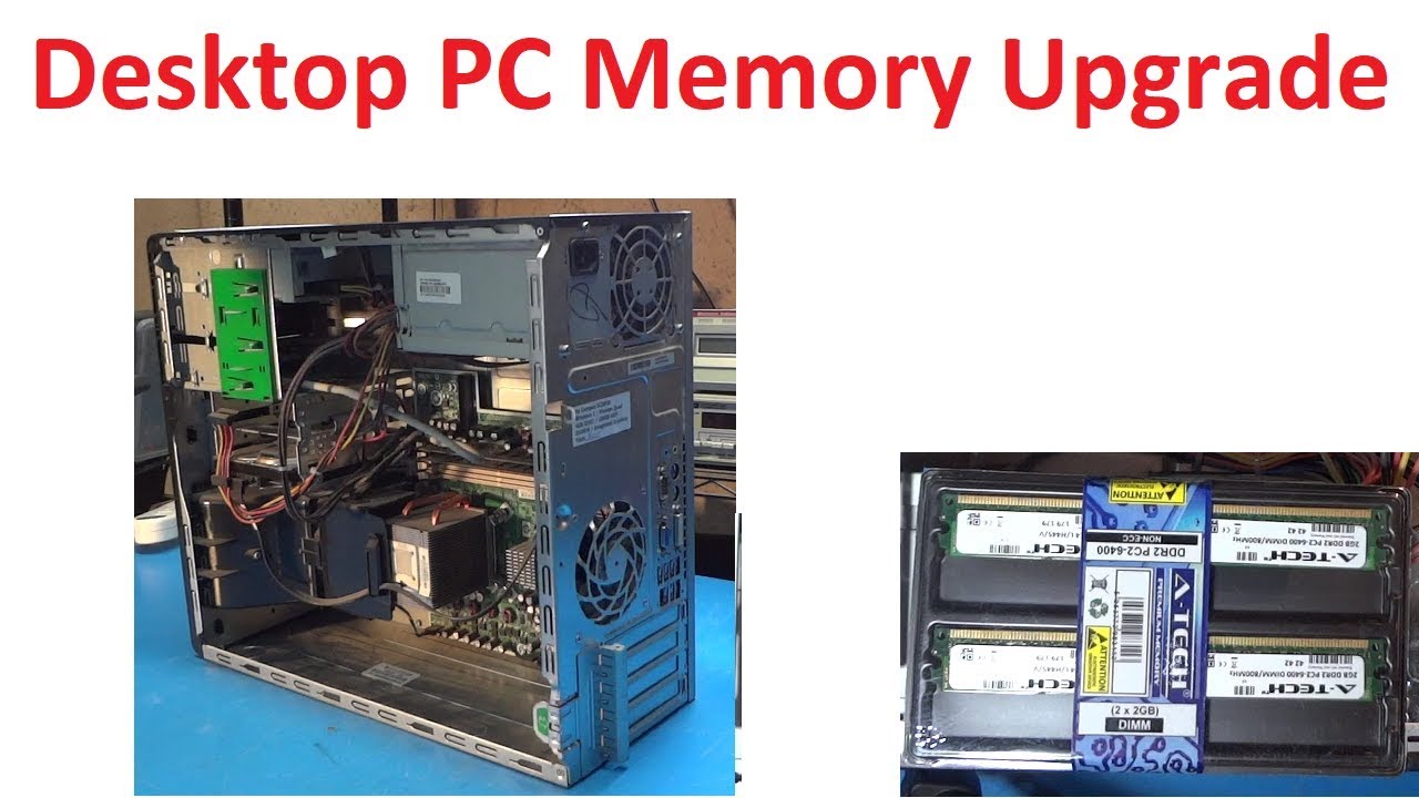 Desktop Computer Memory Upgrade - HP DC5850