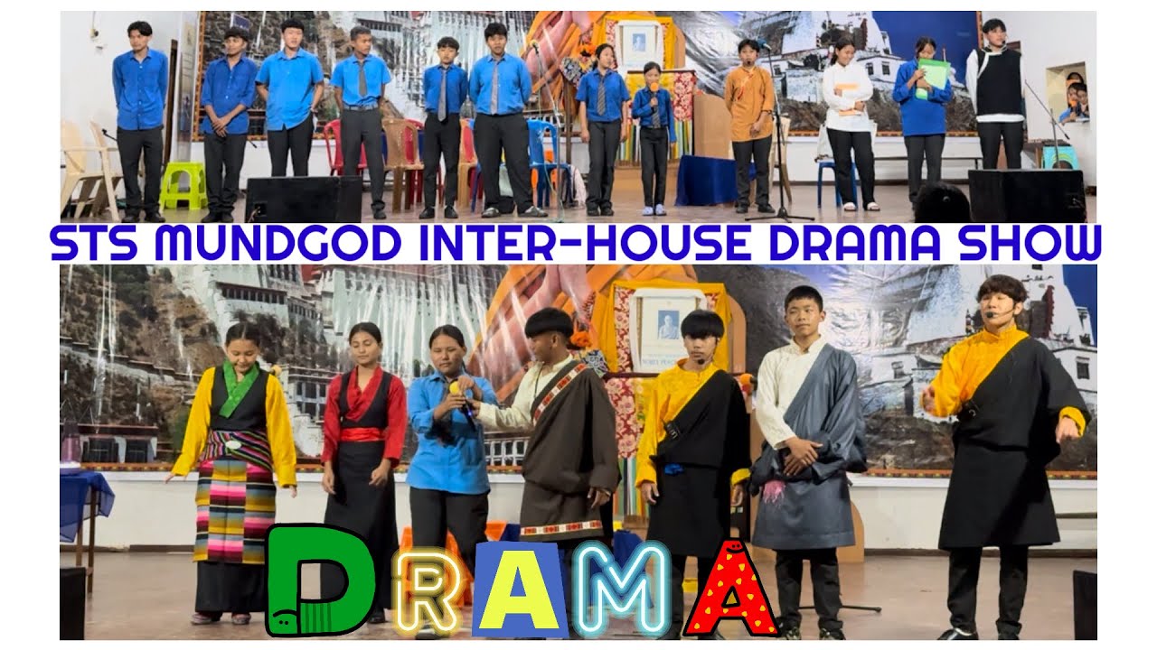 ༼གཏམ་བརྗོད།༽ Tibetan Drama Show By STS Mundgod #mundgod #drama #tibetanvlogger #tibetandrama