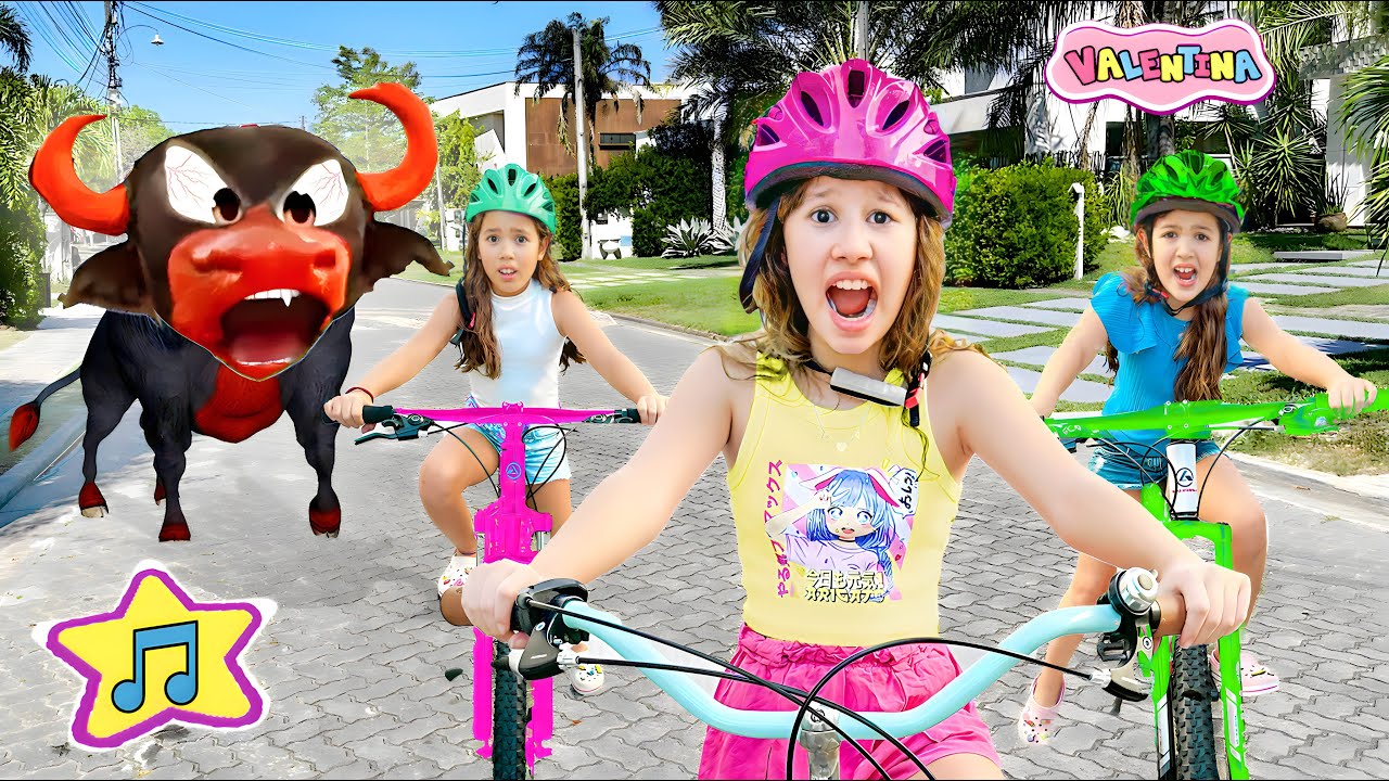 Бегущий бык 🎵 Детская песня для детей