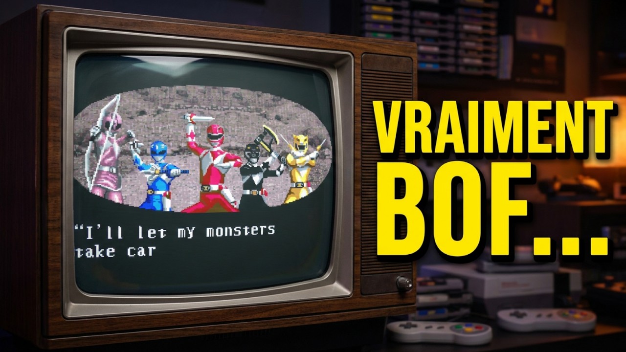 Sega Megadrive N°14 #Power Rangers Mighty Morphin