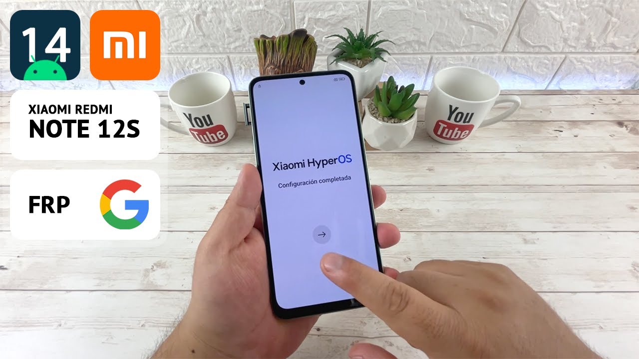 Eliminar Cuenta de Google Xiaomi Redmi Note 12S | Android 14