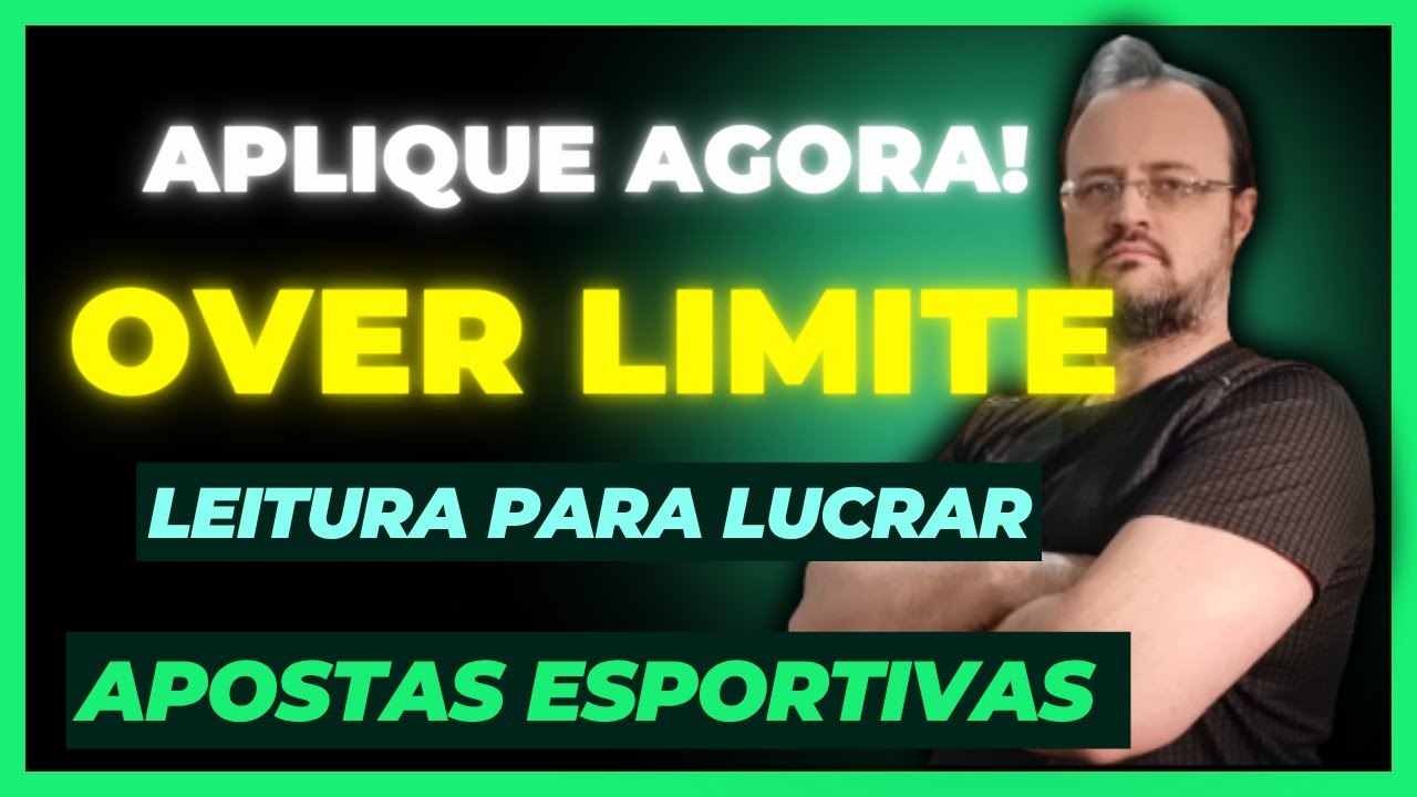 [COPIA E COLA] M&eacute;todo Validado E Pronto Pra Lucrar Em Over Limite Nas Apostas Esportivas