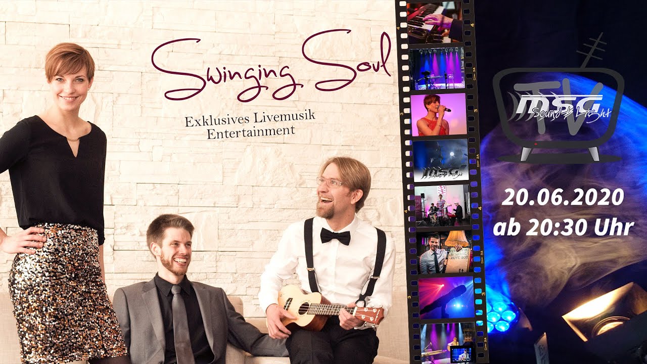 Swinging Soul - Exclusive Livemusik Trio im MSG TV