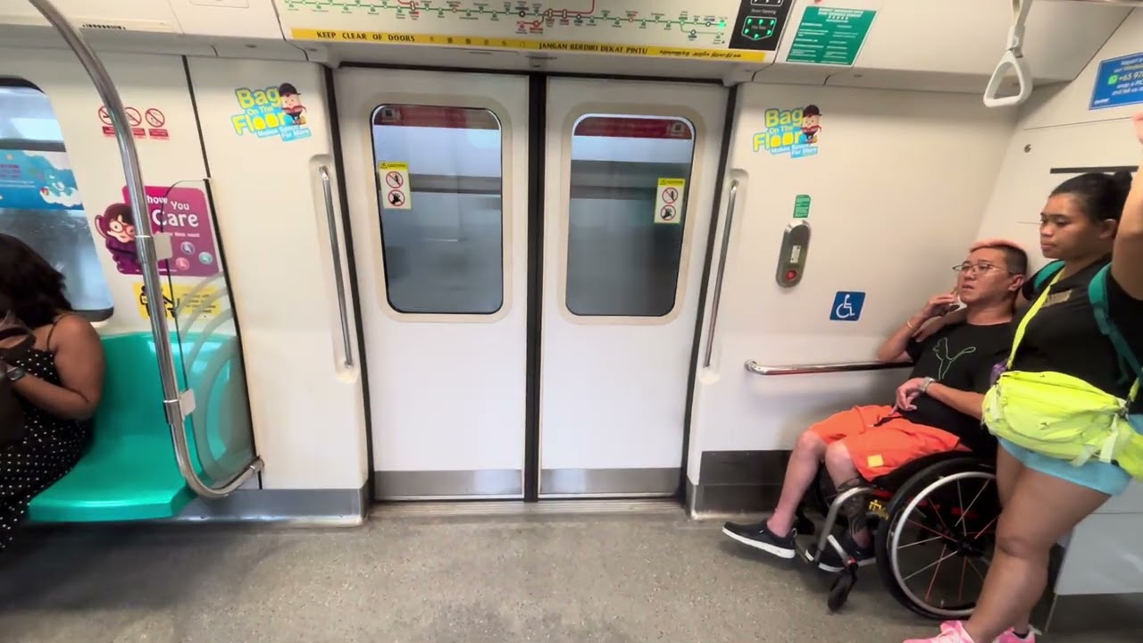 (Last Video Of 2025) Singapore MRT train ride from Tanah Merah to Pasir Ris