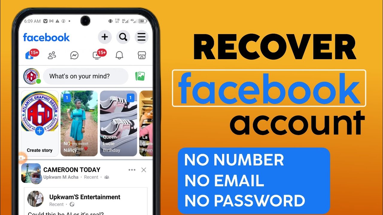 How to Recover Facebook Account WITHOUT Password, Phone, or Email (2025 Working Method!)