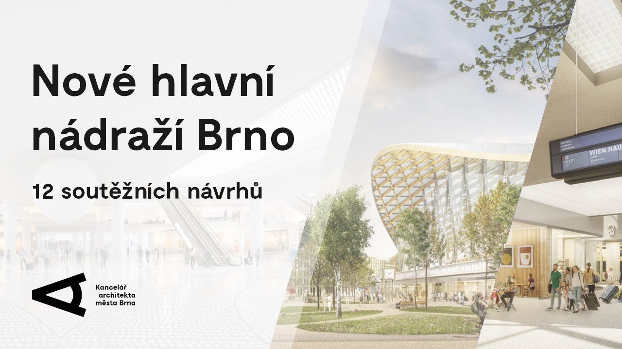 Podívejte se na 12 soutěžních návrhů nádraží pro Brno | Výsledky mezinárodní architektonické soutěže