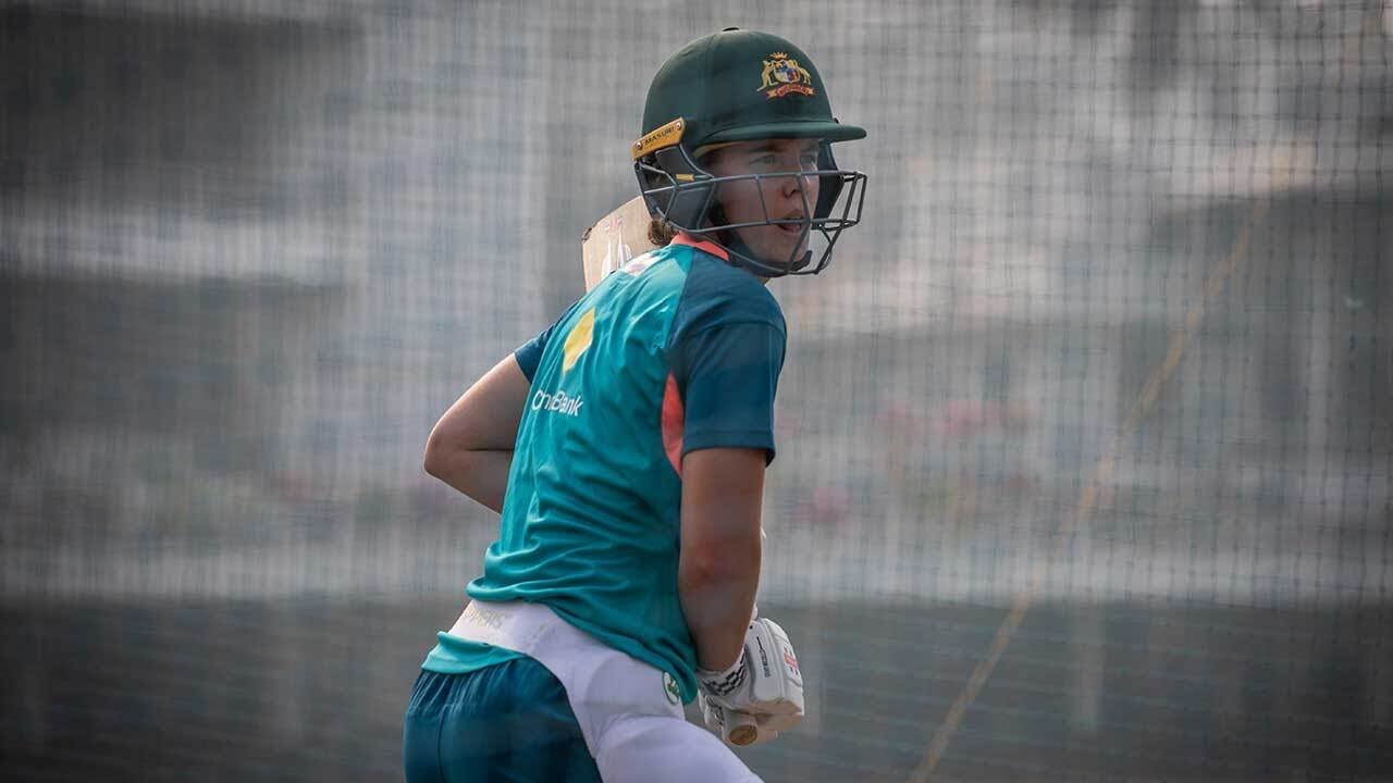 Litchfield lights up Mumbai with aggressive net session | India v Australia 2022-23