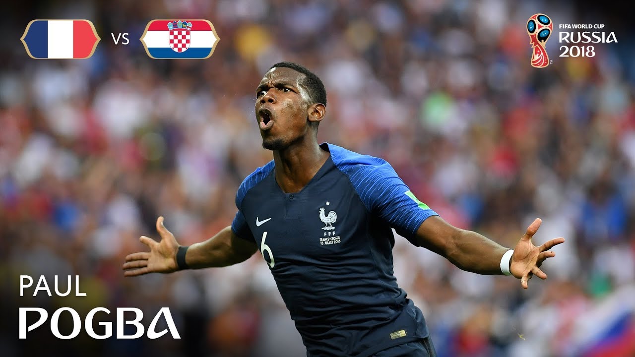 Paul POGBA Goal - France v Croatia - 2018 FIFA World Cup&trade; FINAL