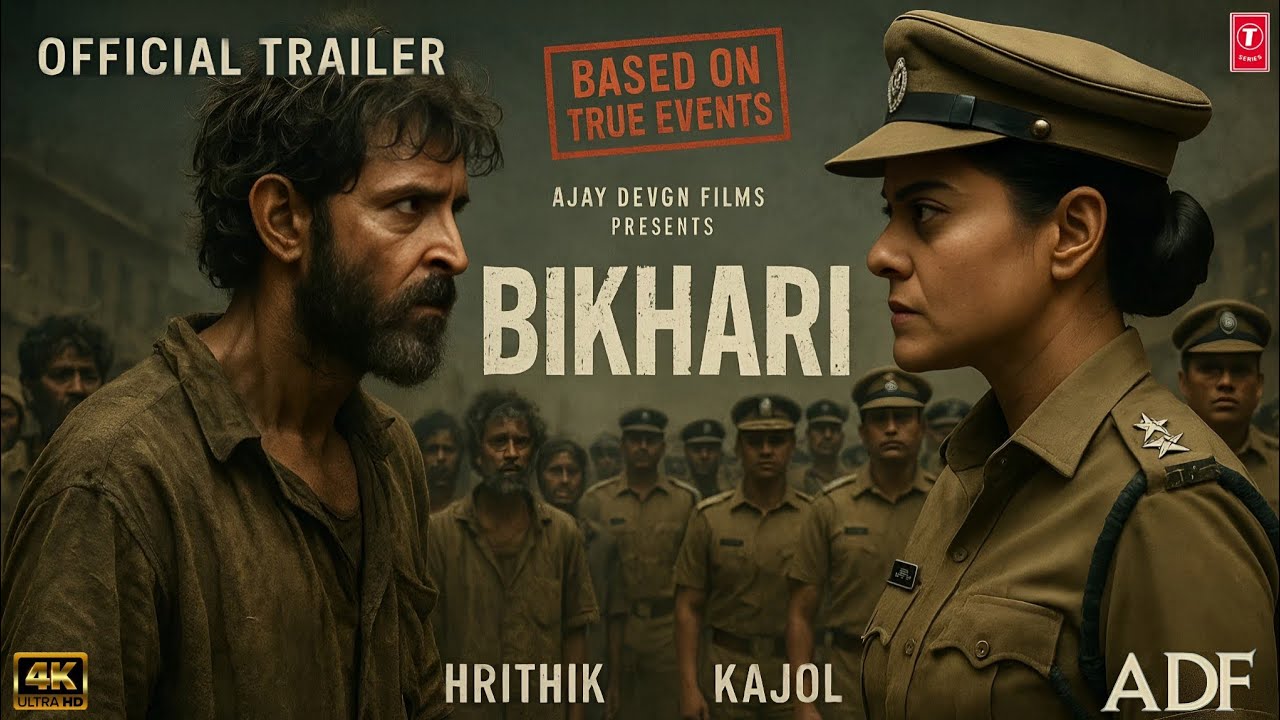 Bhikari Hindi official Trailer | First Look | Hrithik Roshan | Kajol | Ajay Devgan Films | T series