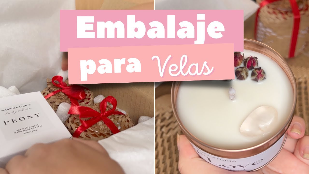 Cómo Empaco Mis Pedidos de Velas Aromáticas | Velarosa Studio