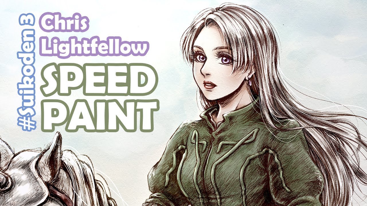 【Speedpaint】Chris Lightfellow【Paint tool SAI】