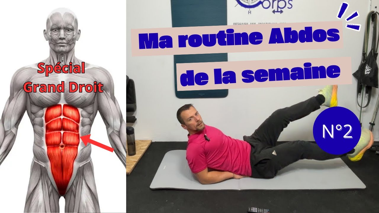 🔥 Ma routine abdos de la semaine – n°2 🔥