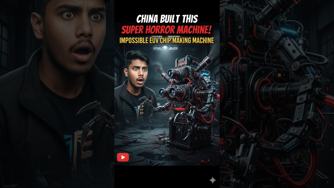 China Built This Super Horror MACHINE! Impossible EUV Chip Making Machine 💡😱