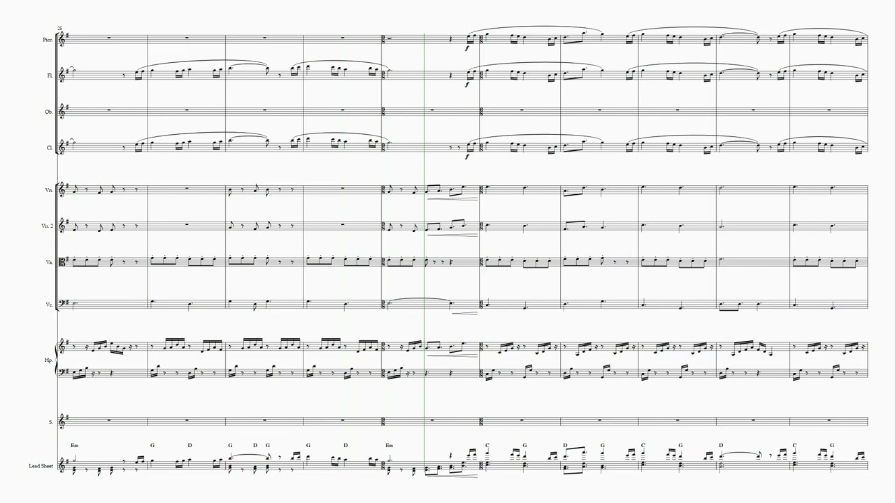 Barbie in The 12 Princesses - Small Orchestra Arrangement
