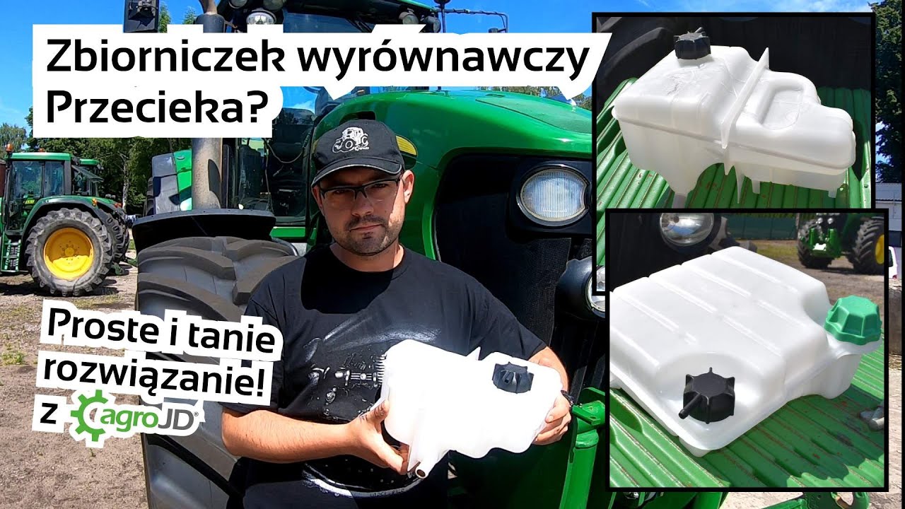 Wyciek płynu chłodniczego John Deere? 🤔 Zbiorniczek to nie wszystko.... Sprawdź sam! 🚜