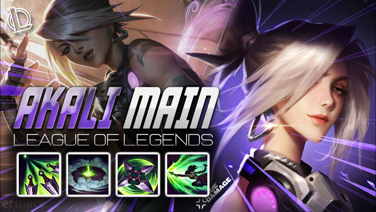 AKALI MONTAGE - AKALI MAIN | Ez LoL Plays [60 FPS]