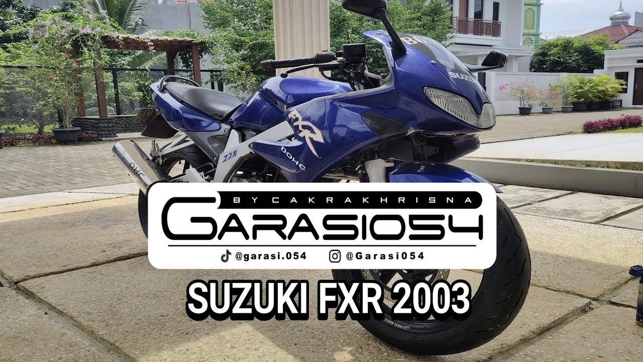 Suzuki FXR 2003, siap di Restorasi oleh GARASI054