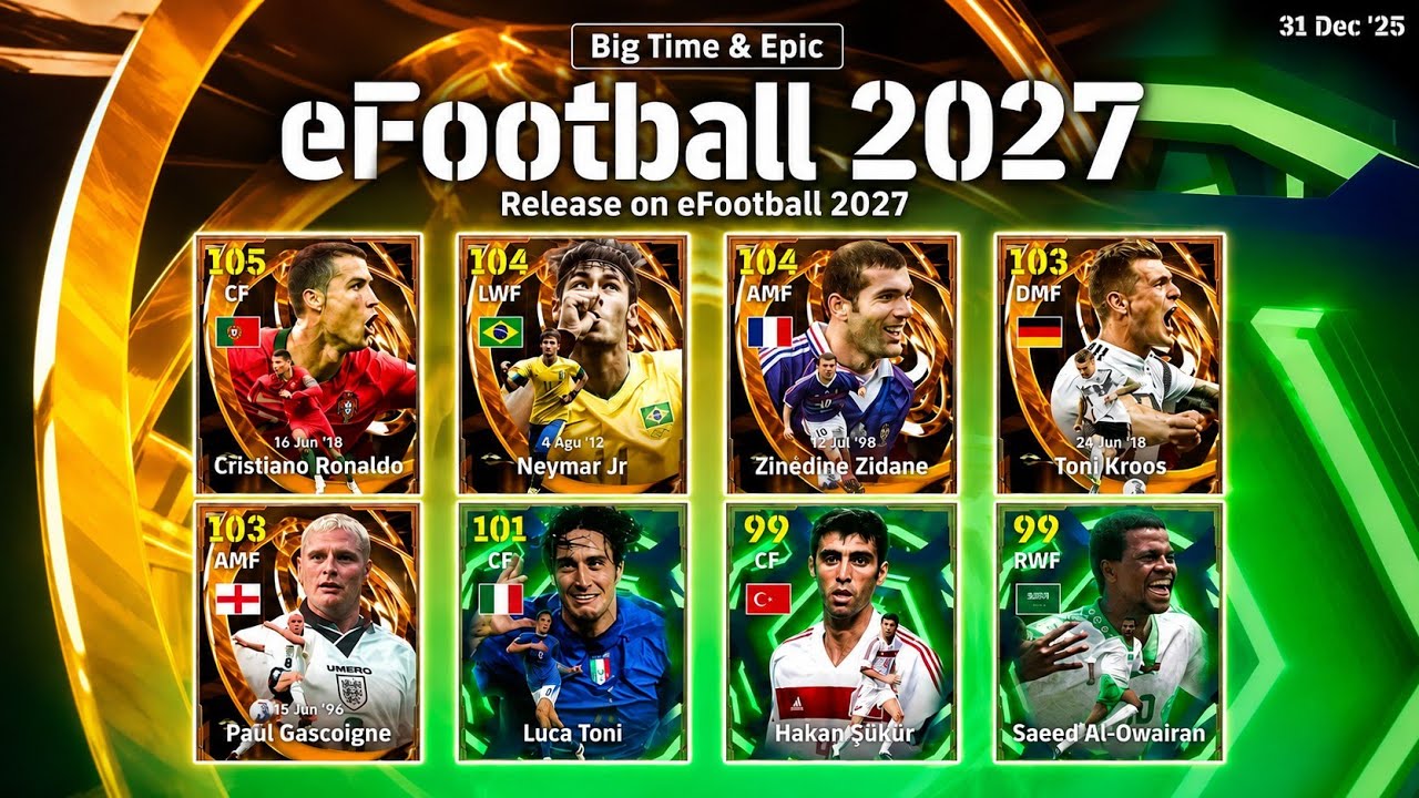 Обновление eFootball 2027 и утечки завтрашнего обновления😱 &mdash; Новые карты и награды🔥 eFootball 2026