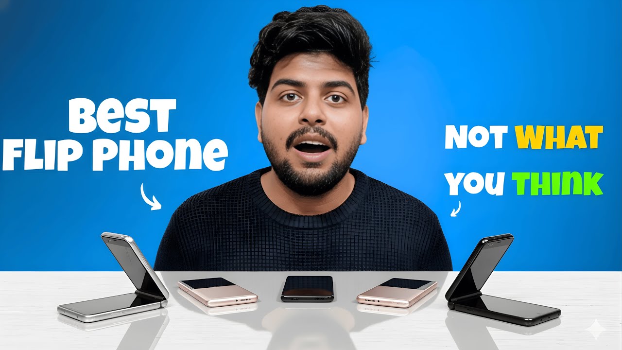 5 Best FLIP Smartphone & No 1 is not SAMSUNG Z FLIP 7