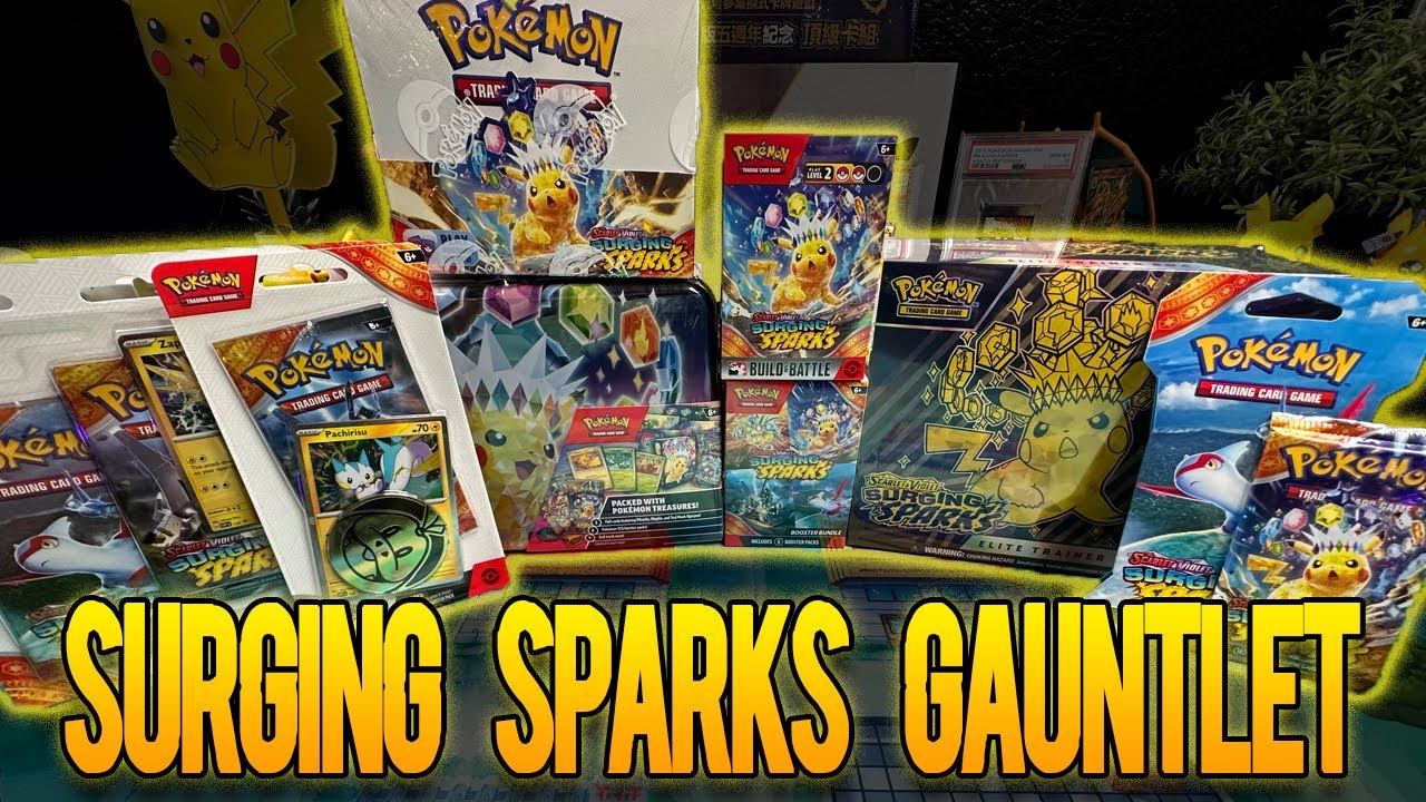 Opening One of EVERY Surging Sparks Product!!!