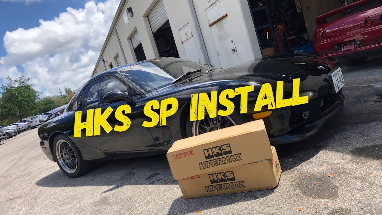 HKS Coilovers on the FD