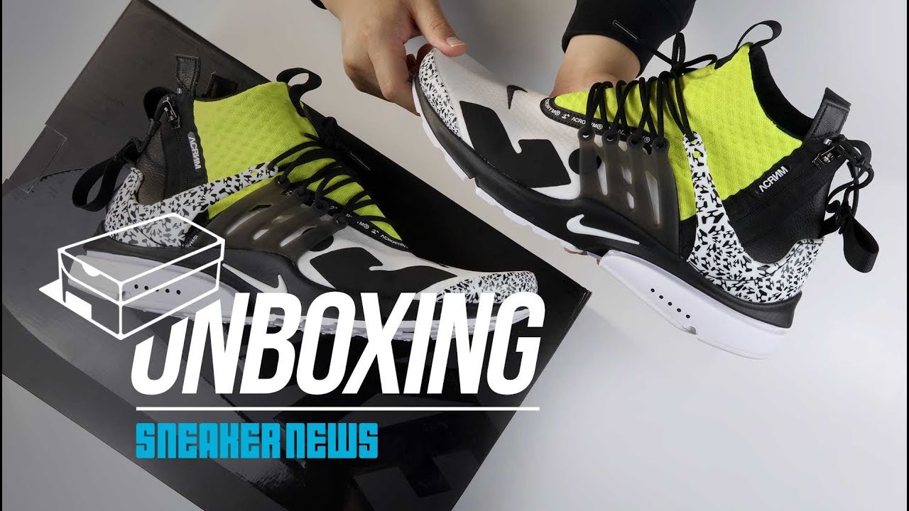 ACRONYM Nike Presto Unboxing + Review