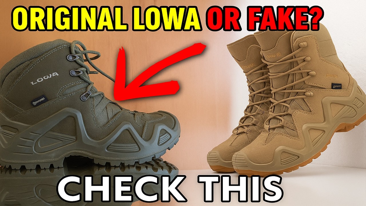 FAKE vs REAL LOWA ZEPHYR — Don’t Get Scammed!